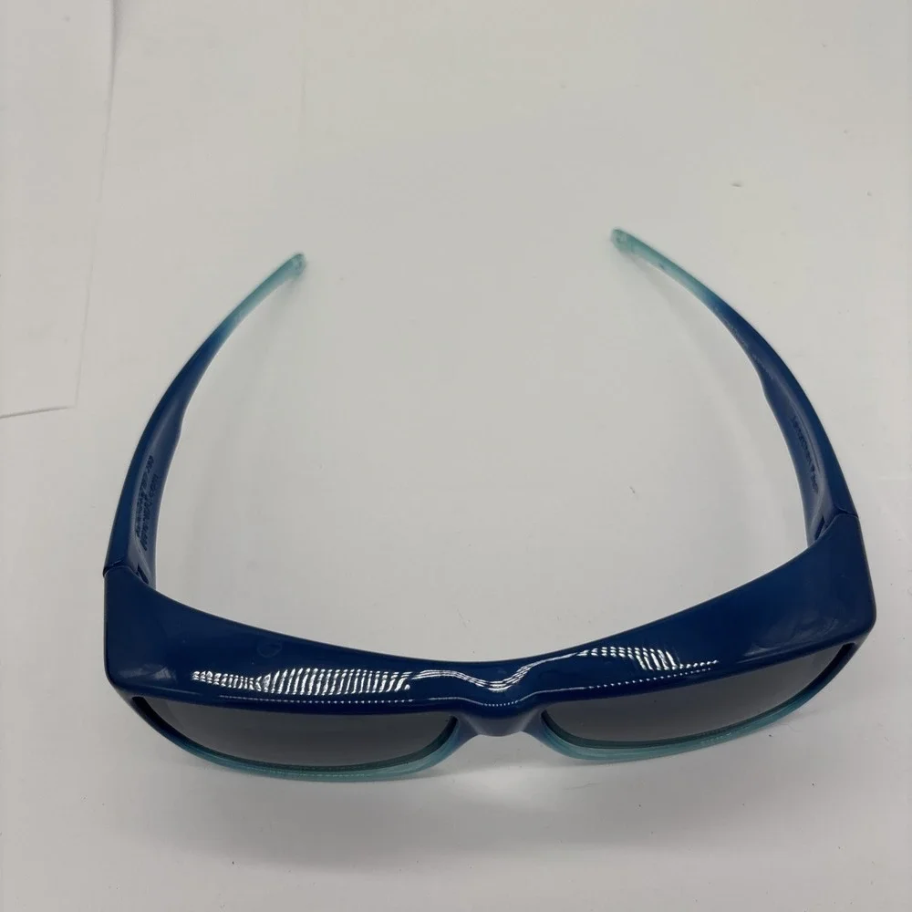 Jonathan Paul Fitovers Teal Blue Ombre Sunglasses Brand new No Tags